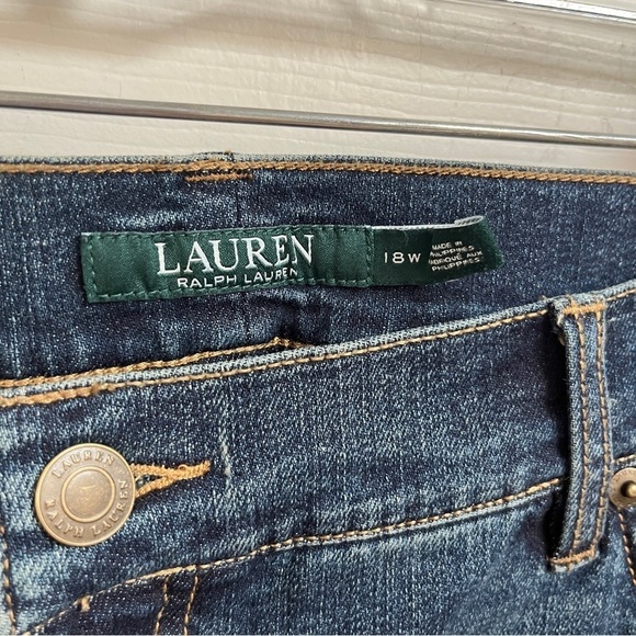 NWT LRL Women's Classic Slimming Fit Jeans 18W - Picture 9 of 9